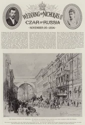 The Wedding of Nicholas II, Czar of Russia